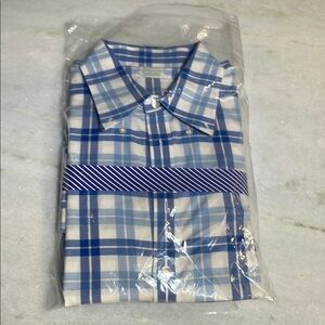 Brooks Brothers Blue Plaid Shirt